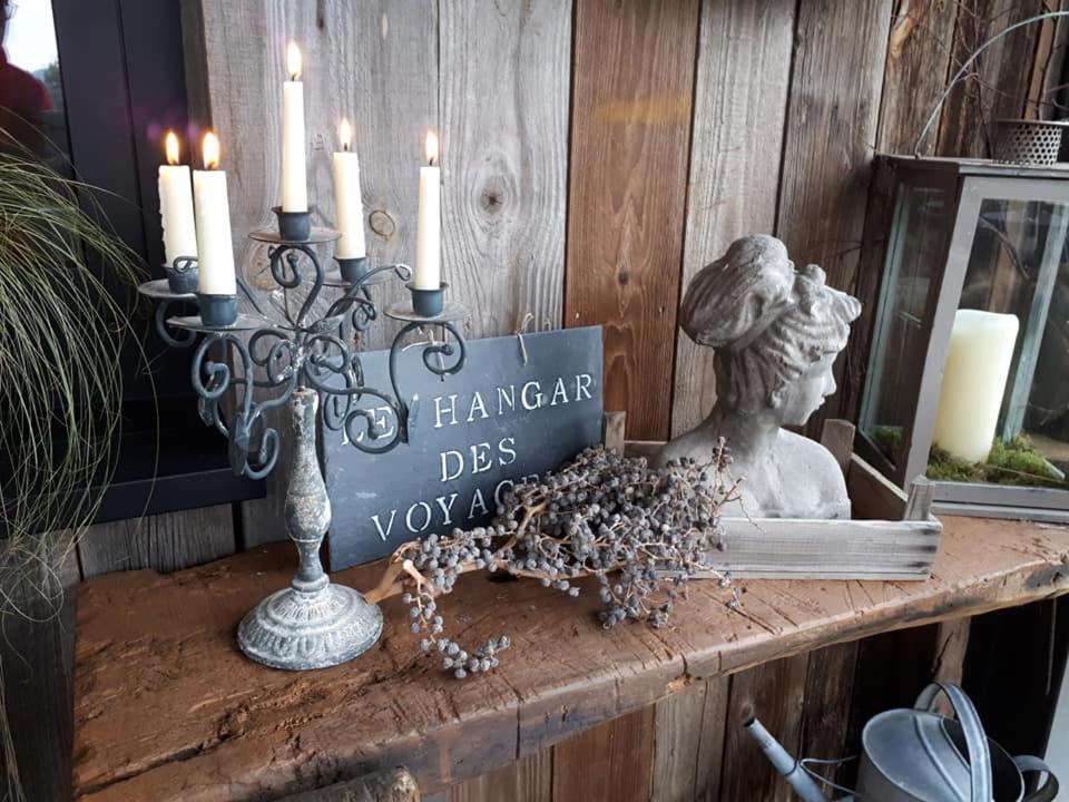 Le Hangar Des Voyageurs Petit-Halleux Exterior photo